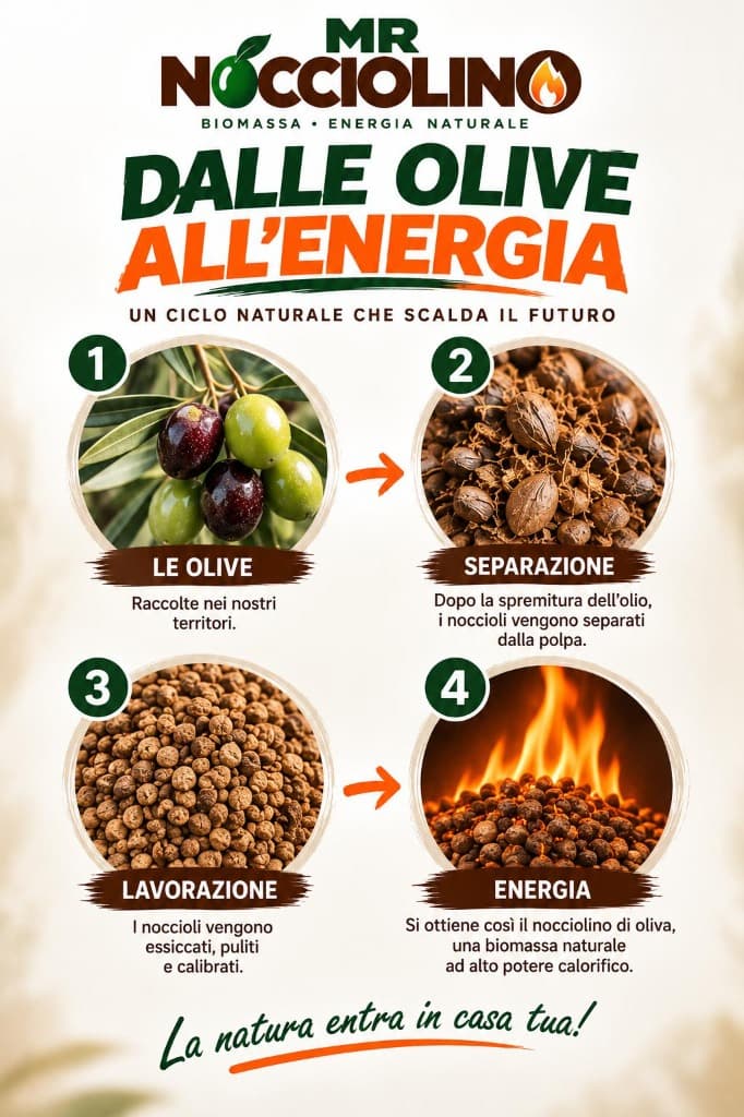 Locandina Dalle olive all'energia - ciclo naturale del nocciolino